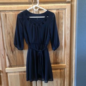 Navy Blue Dress